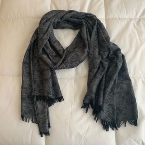 Black and White Scarf